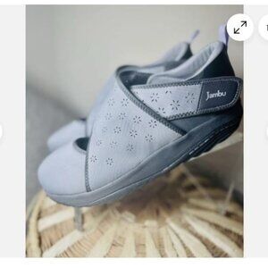 Jambu Mille Vegan Women's Casual Shoes Size 9 W Gray Slip Ons Comfortable